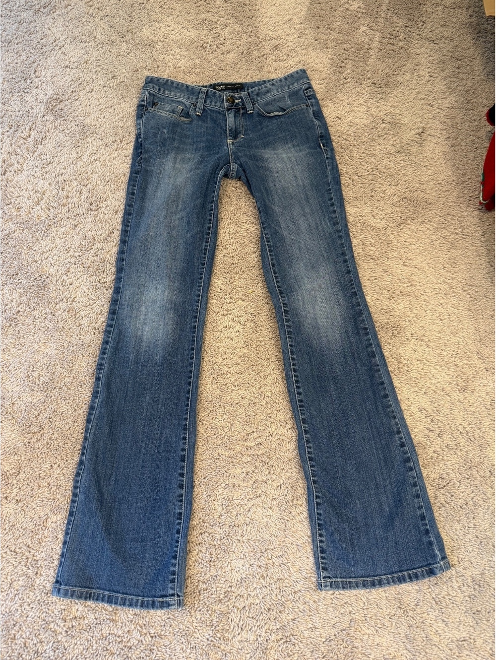 Vintage Low Rise Mossimo Premium Denim Bootcut Flare Jeans Size 2